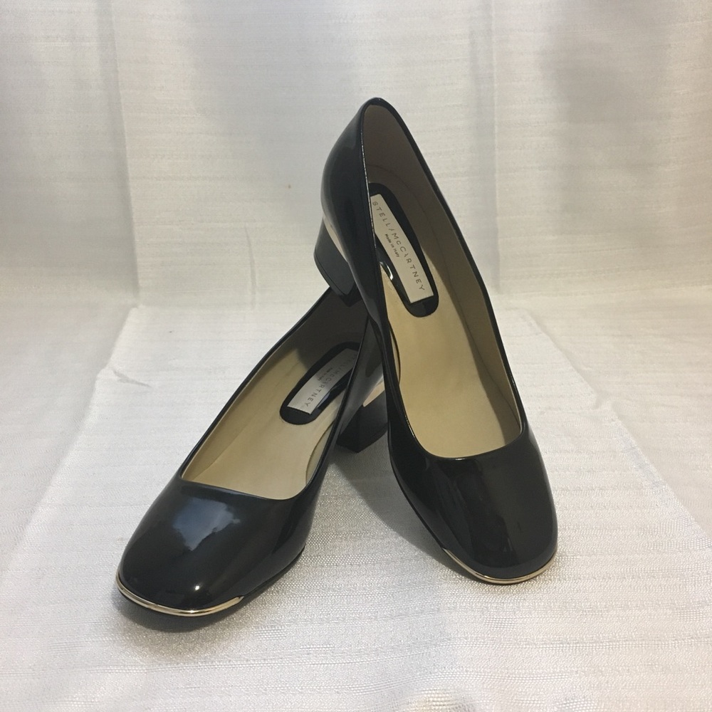 Stella McCartney | Faux Patent Leather Pumps